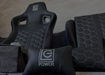 LC-GC-801BW Gaming-Stuhl: Komfort trifft auf Stil 5 Gaming-Stuhl LC Power