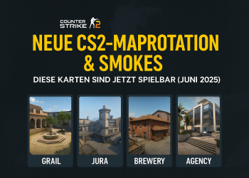 Neue CS2-Maprotation: Diese Karten sind jetzt spielbar (Juni 2025)