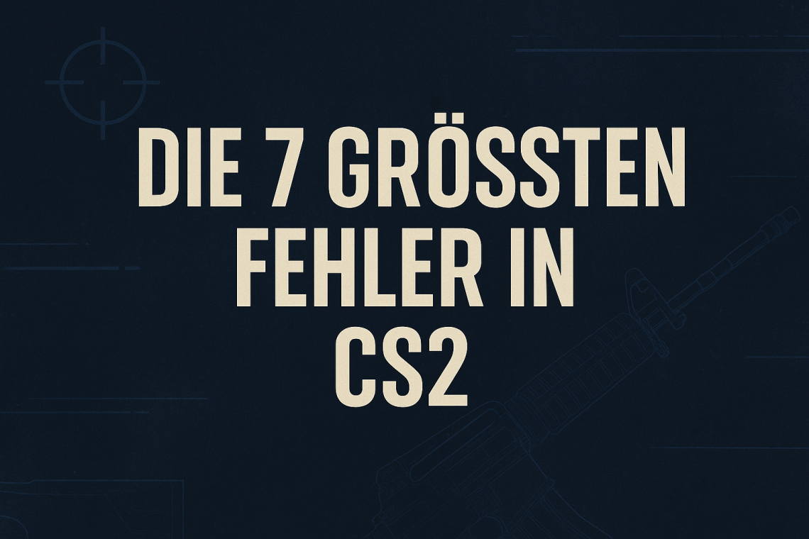 Die 7 größten Fehler in CS2 – und wie du sie vermeidest 1 Die 7 größten Fehler in CS2 – und wie du sie vermeidest